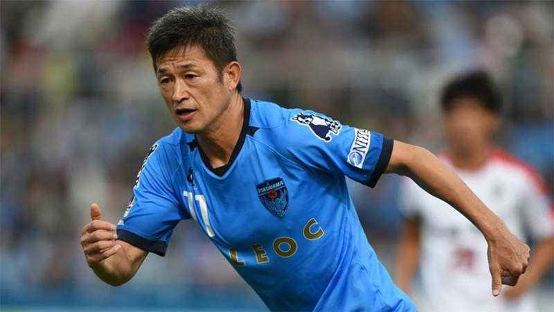 Kazuyoshi Miura là một trong những cầu thủ châu Á thành công người Nhật Bản