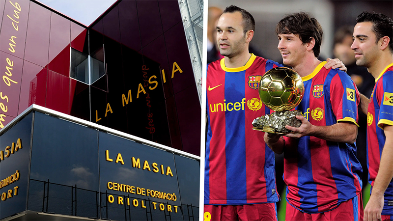 La Masia là lò đào tạo bóng đá hàng đầu và là mơ ước của biết bao cầu thủ nghiệp dư